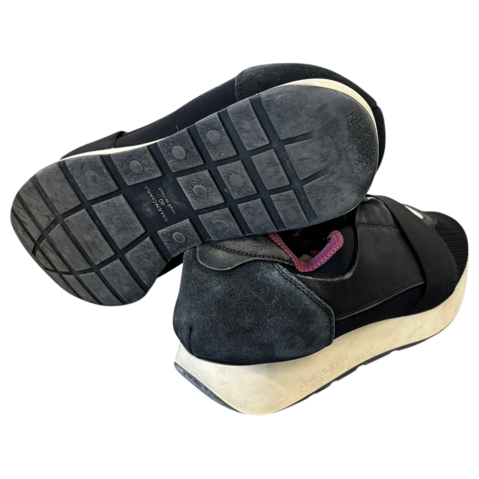 Women's Race Runner Low Trainers Black Size EU 40 / UK 7 - Photo 10
