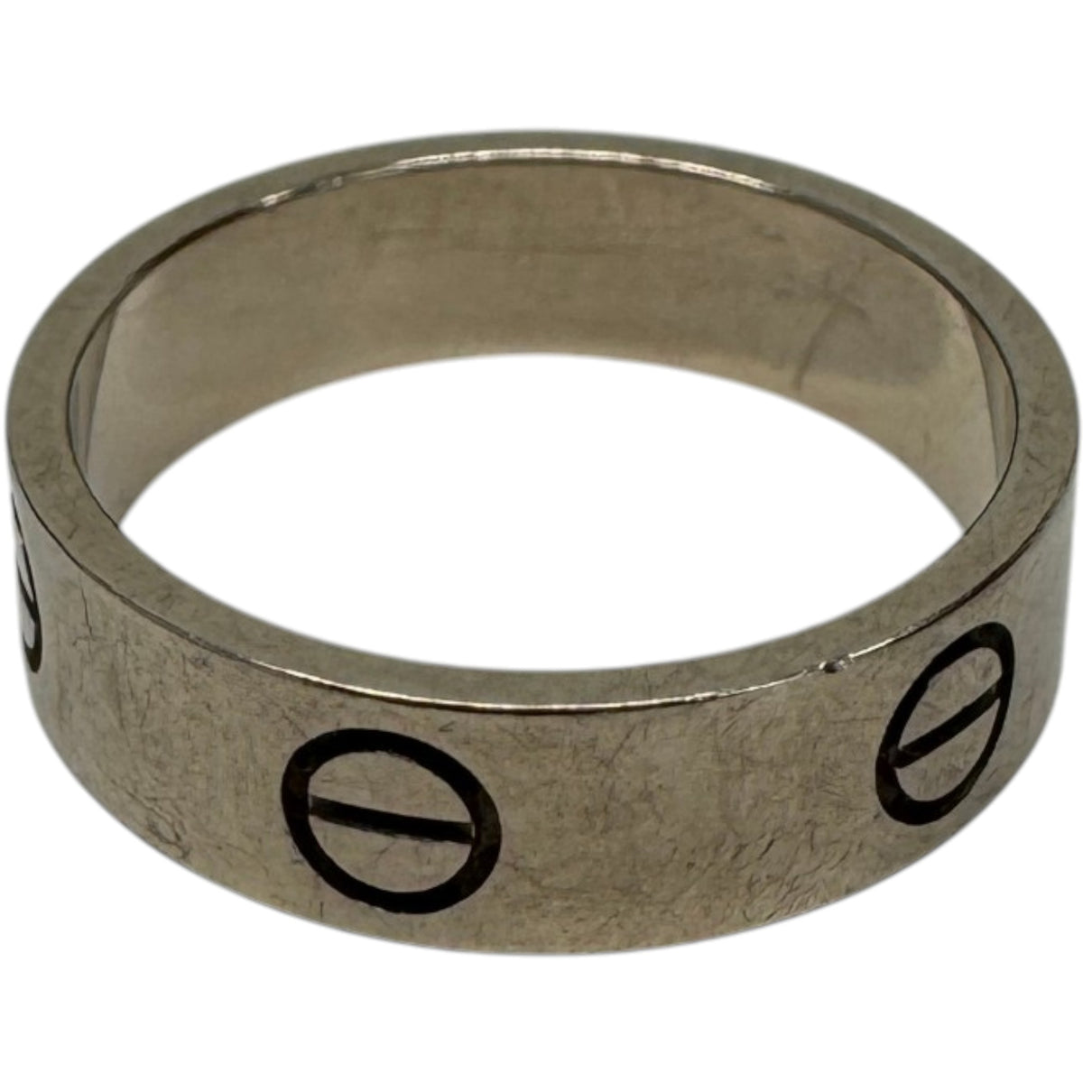 Women's Love Ring Silver Size Q - Photo 5
