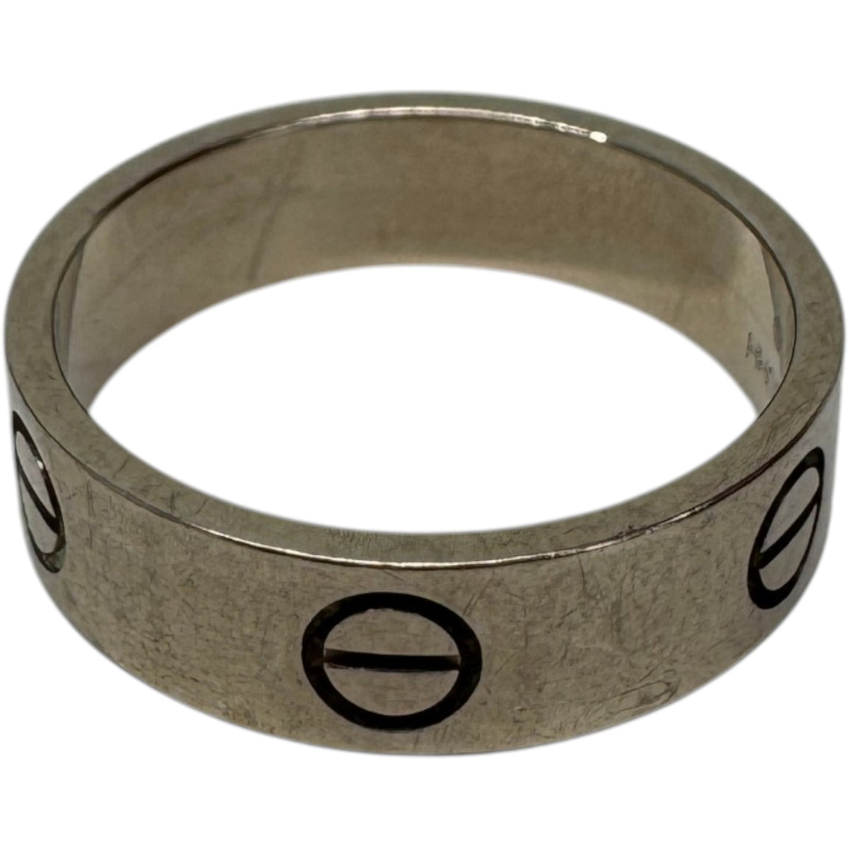 Women's Love Ring Silver Size Q - Photo 6