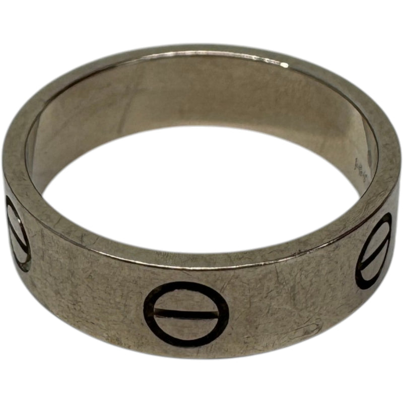 Women's Love Ring Silver Size Q
