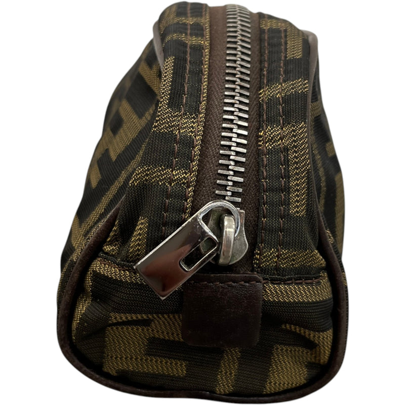 Women's FF Monogram Toiletry Bag Brown