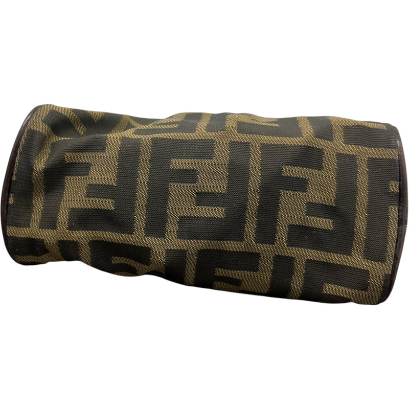 Women's FF Monogram Toiletry Bag Brown