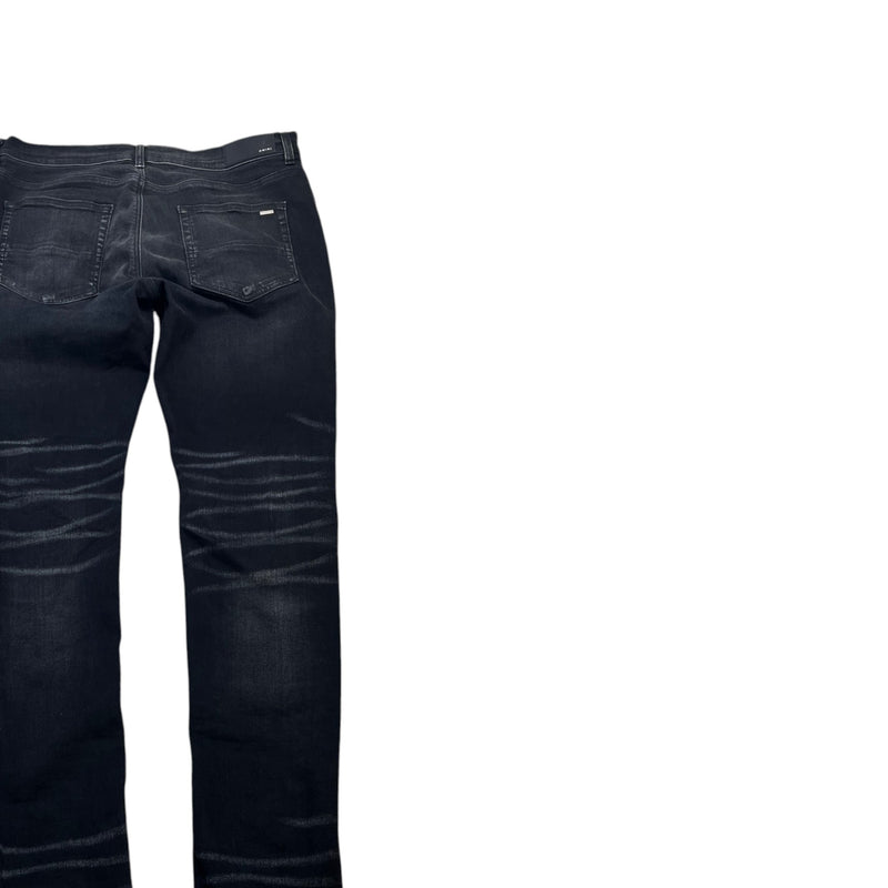 Men's Distressed Jeans Black Size XL / W36