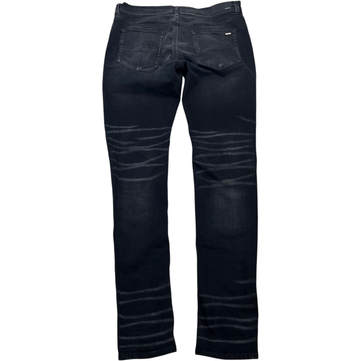 Men's Distressed Jeans Black Size XL / W36 - Photo 2
