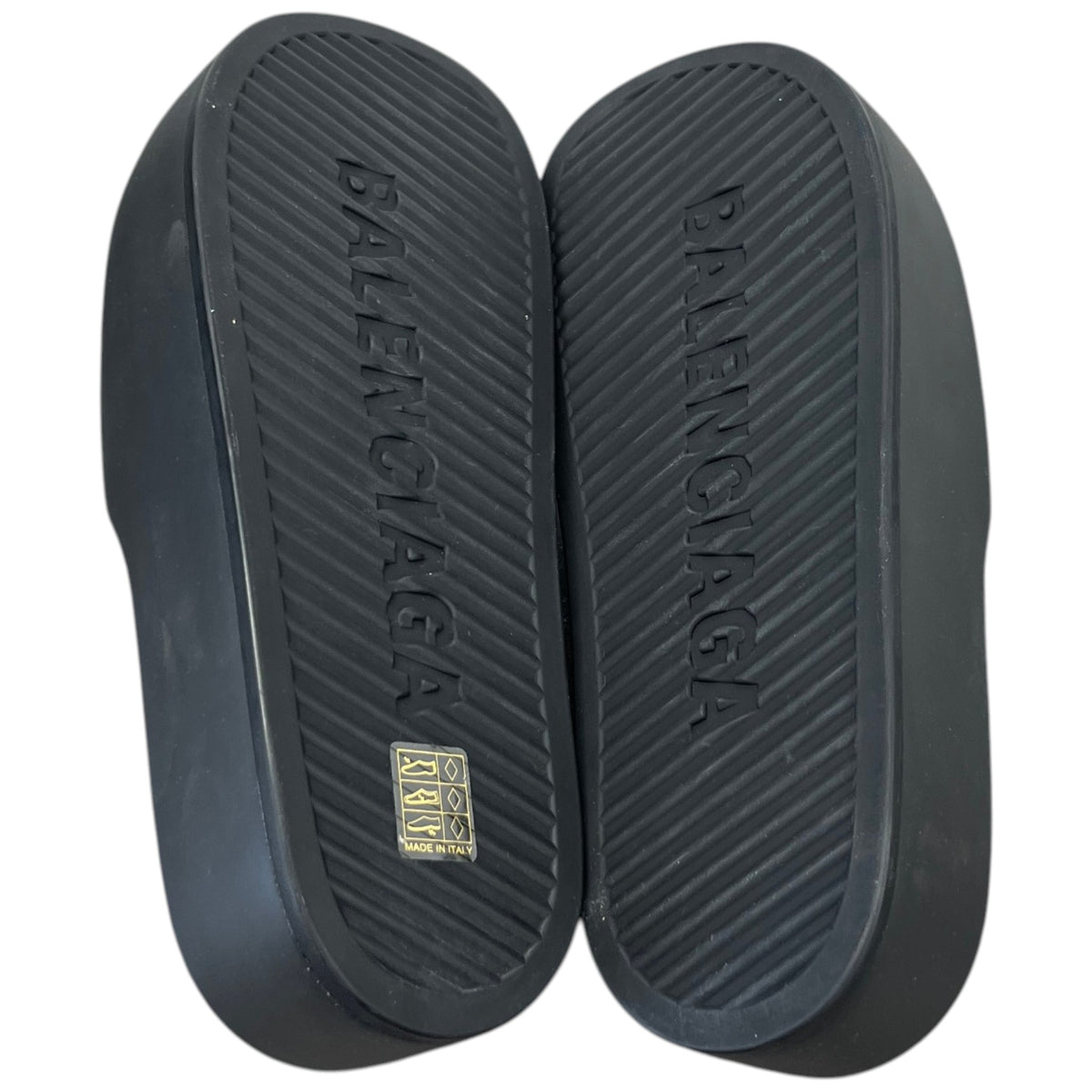 Women's Chunky Platform Slides Black Size UK 7 / EU 40 - Photo 10