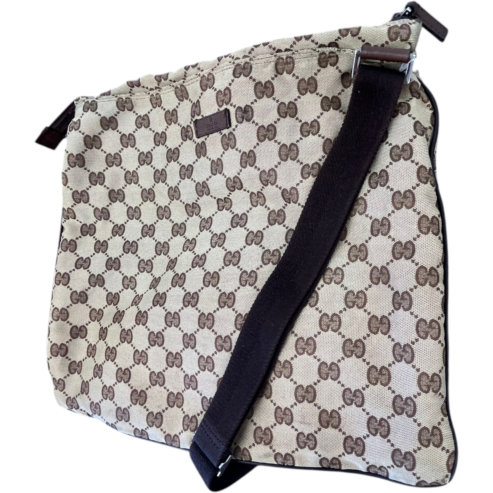 Women's Gg Supreme Messenger Bag Beige - Photo 4