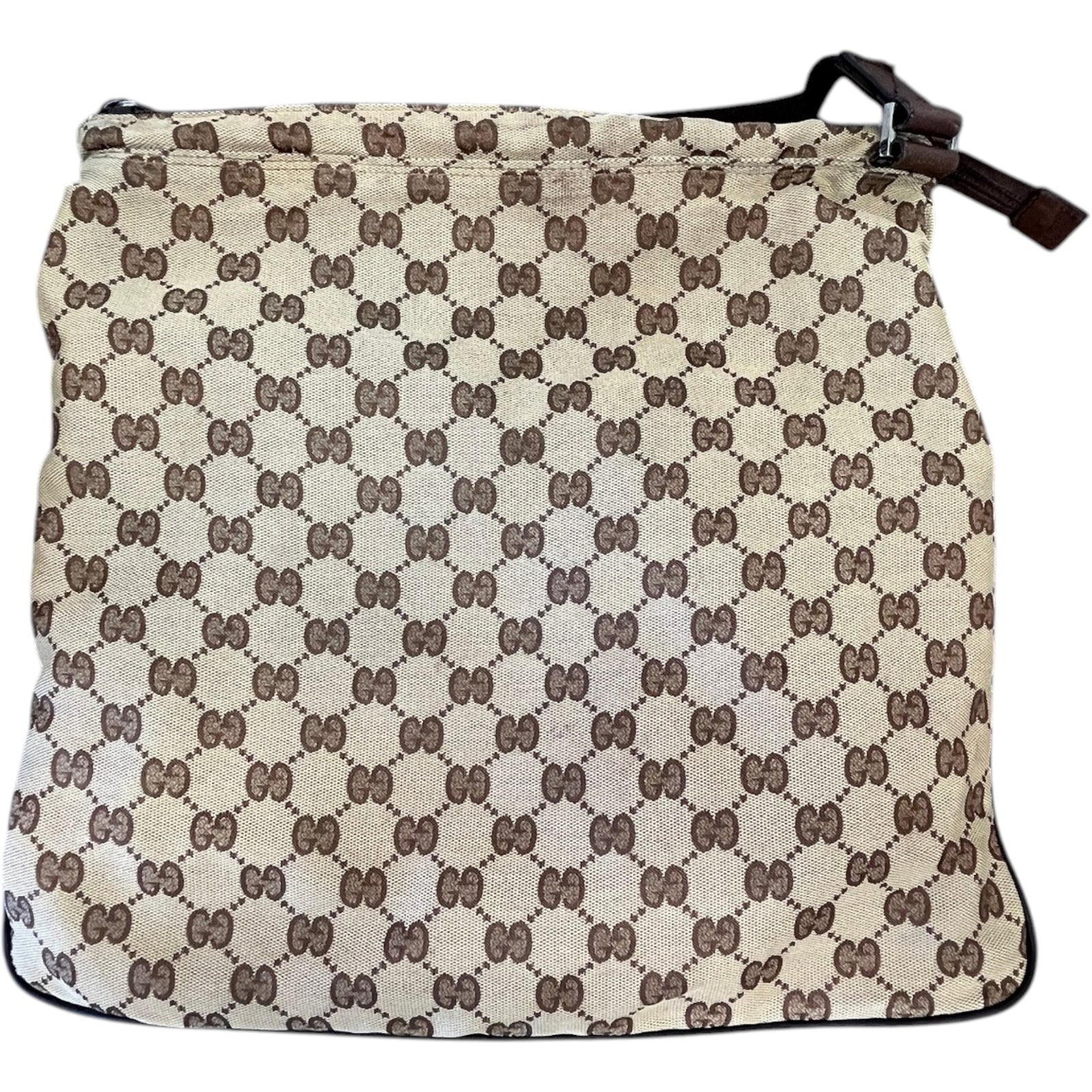 Women's Gg Supreme Messenger Bag Beige - Photo 3