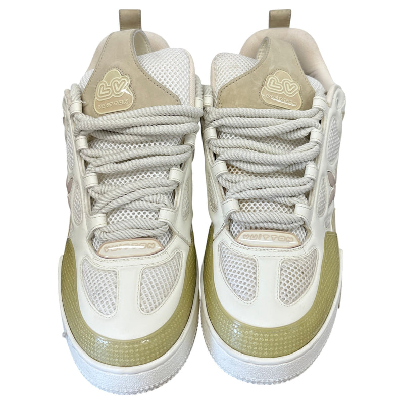 Men's LV Skate Low Trainers Beige Size UK 10 / EU 44
