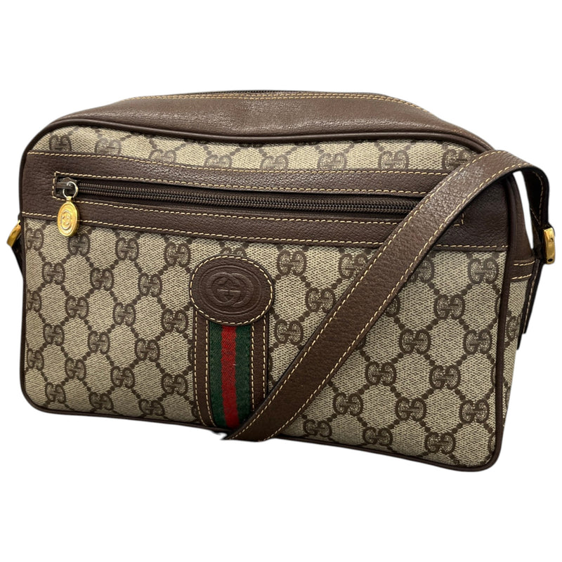Women's GG Supreme Web Camera Handbag Brown