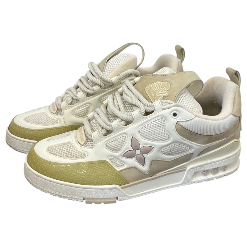Men's LV Skate Low Trainers Beige Size UK 10 / EU 44