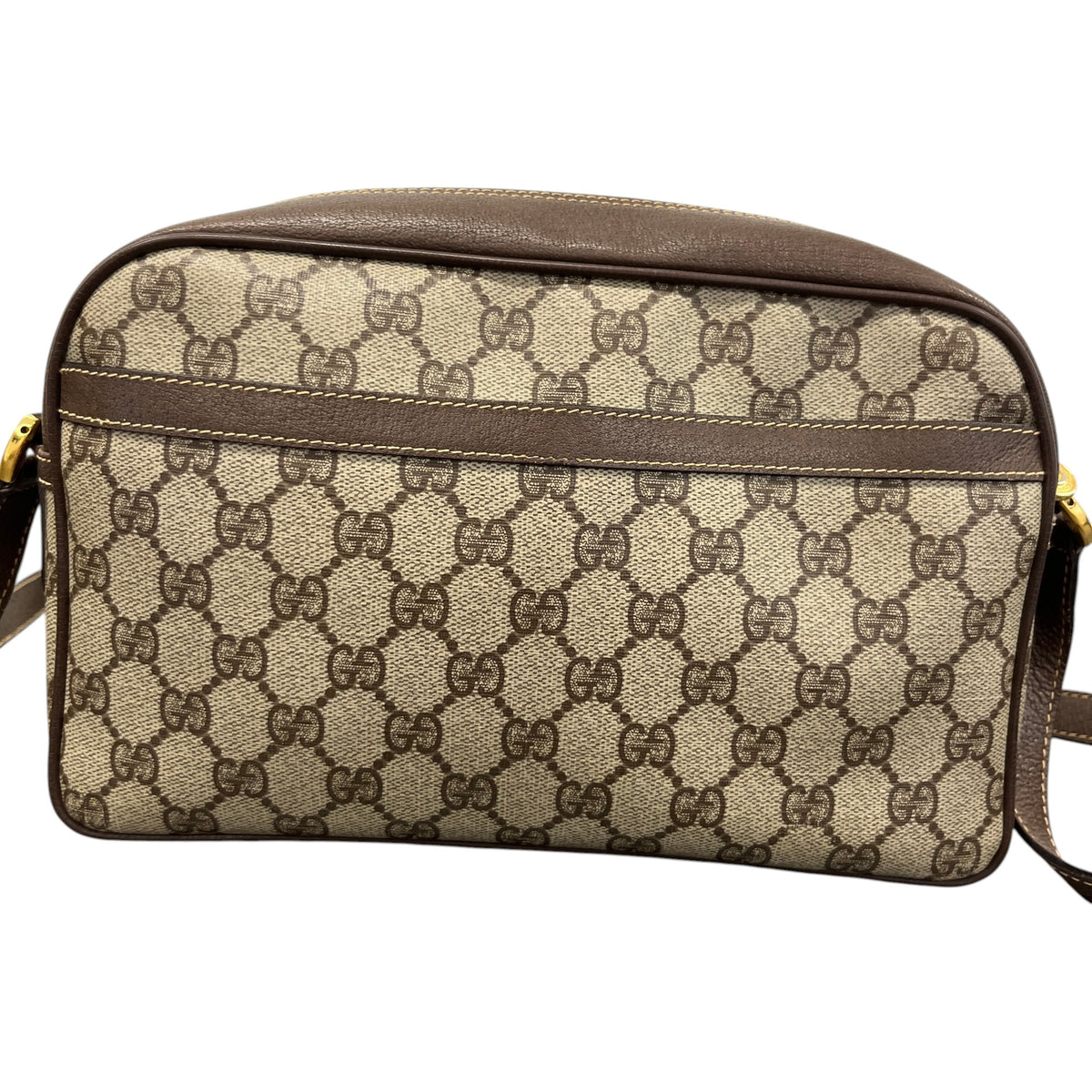 Women's GG Supreme Web Camera Handbag Brown - Photo 3