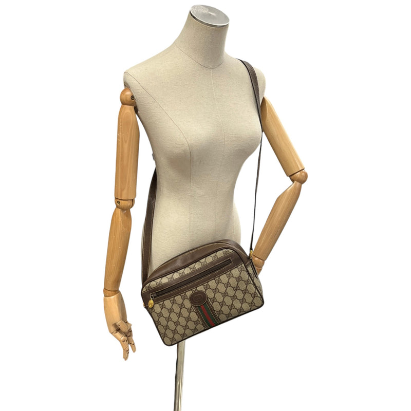 Women's GG Supreme Web Camera Handbag Brown