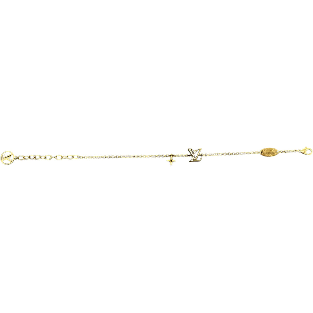 Women's LV Bracelet Gold - Photo 5