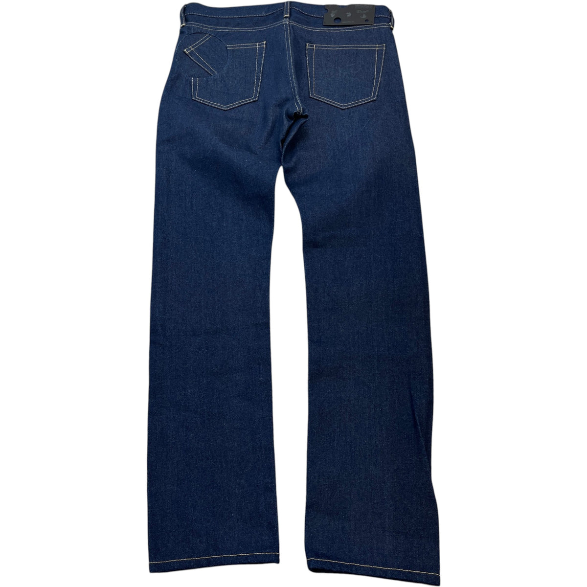 Men's Plaque Logo Jeans Navy Size M / W32 - Photo 2