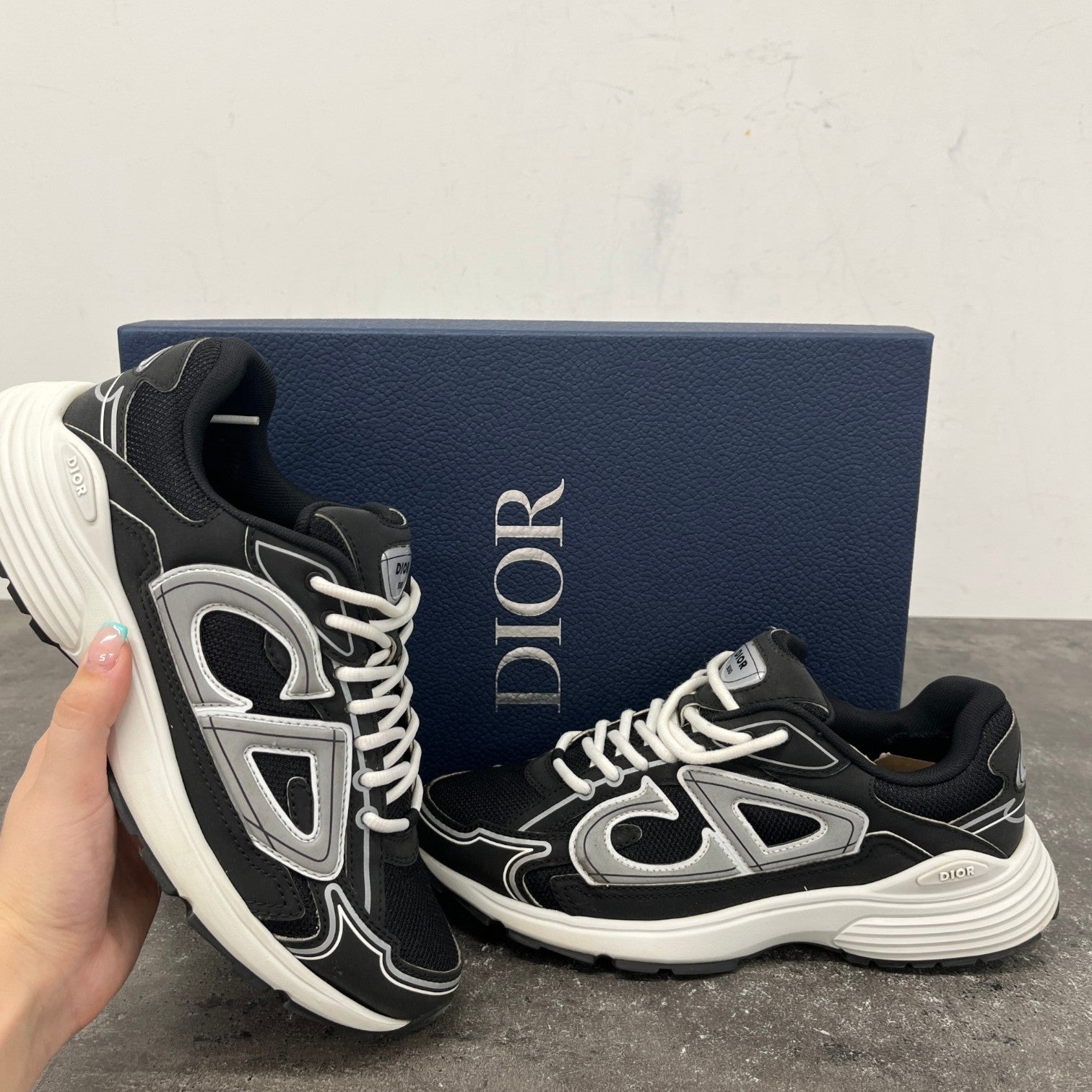 Men's B30 Low Trainers Black Size EU 41.5 / UK 7.5 - Photo 10