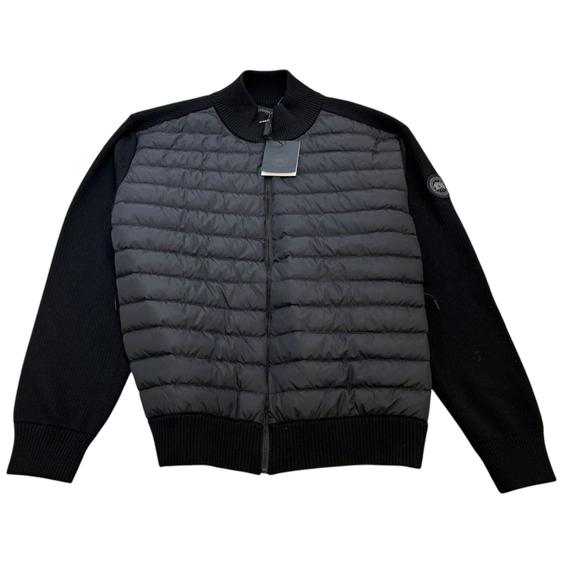 Men's Hybridge Knit Jacket Jacket Black Size XXL