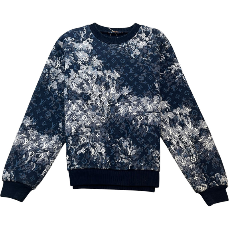 Men's Tapestry Monogram Sweatshirt Navy Size L