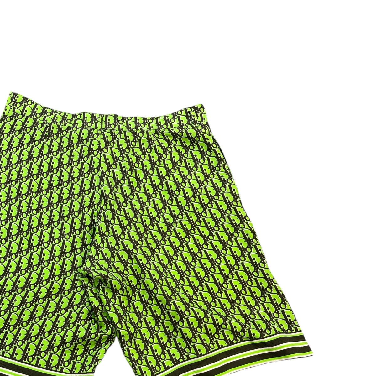 Men's Oblique Shorts Green Size M / W32 - Photo 3