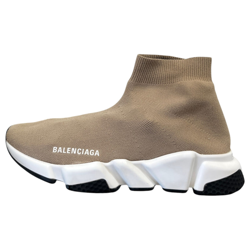 Women's Speed Sock High Trainers Beige Size UK 6 / EU 39