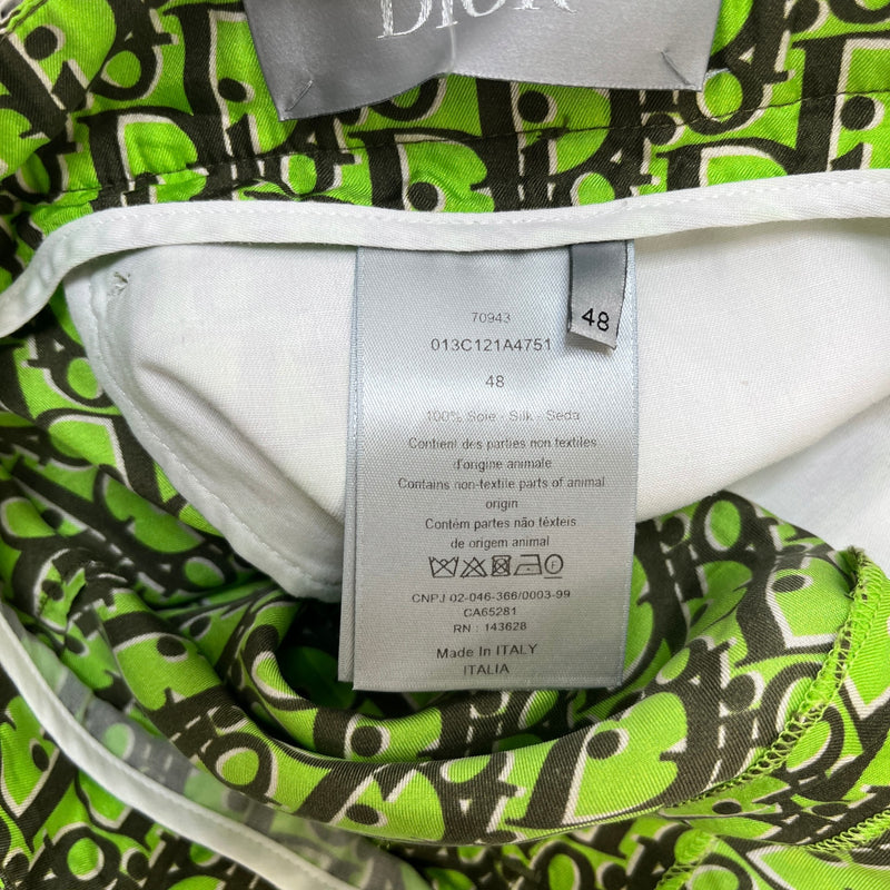 Men's Oblique Shorts Green Size M / W32