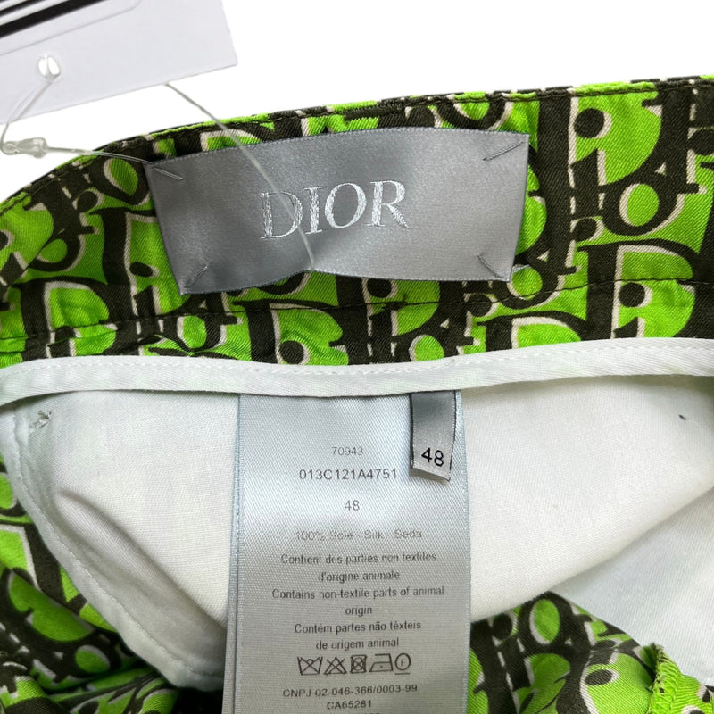 Men's Oblique Shorts Green Size M / W32
