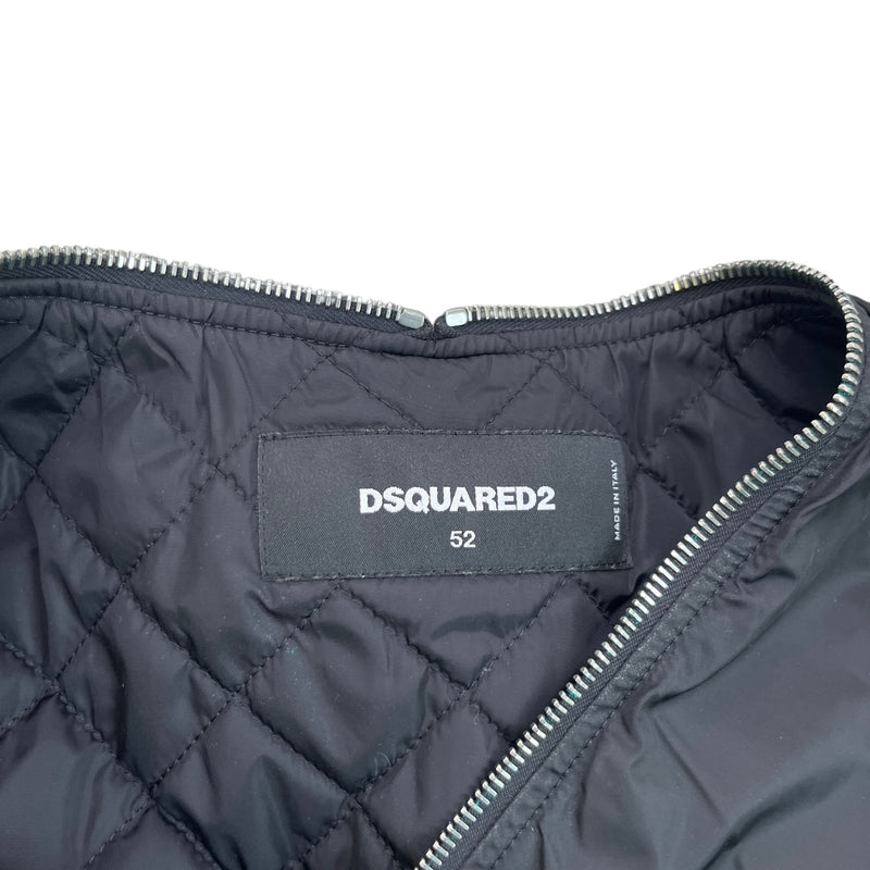 Men's Utility Vest Gilet Black Size IT 52 / XL