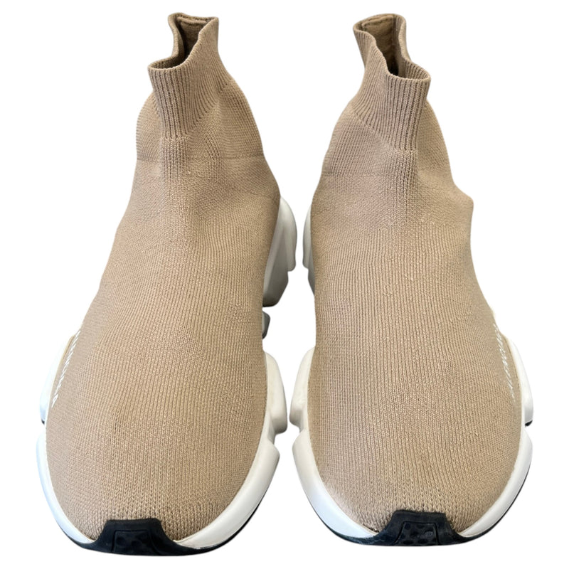 Women's Speed Sock High Trainers Beige Size UK 6 / EU 39