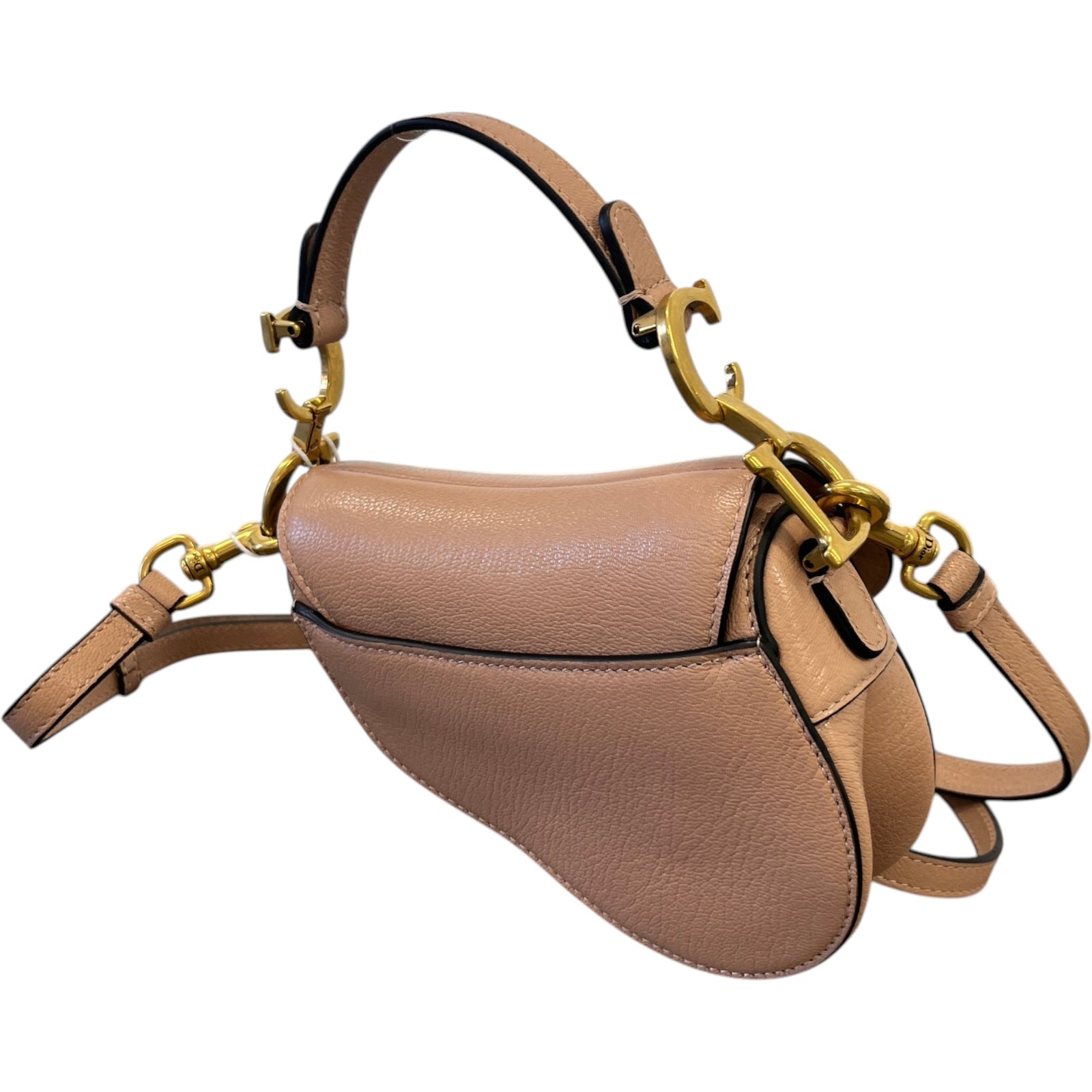 Women's Saddle Micro Bag Bag Nude - Photo 8