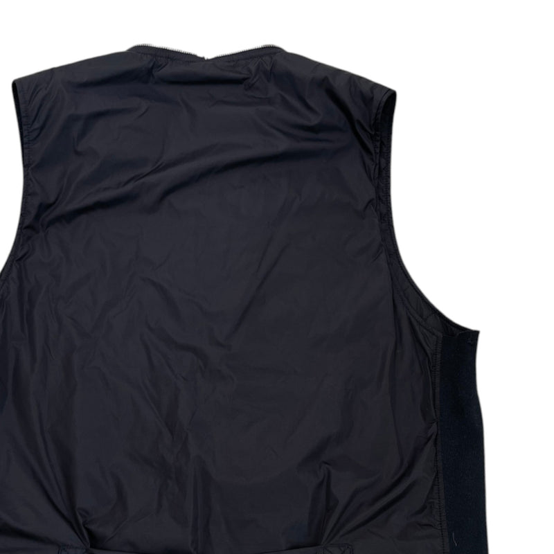 Men's Utility Vest Gilet Black Size IT 52 / XL