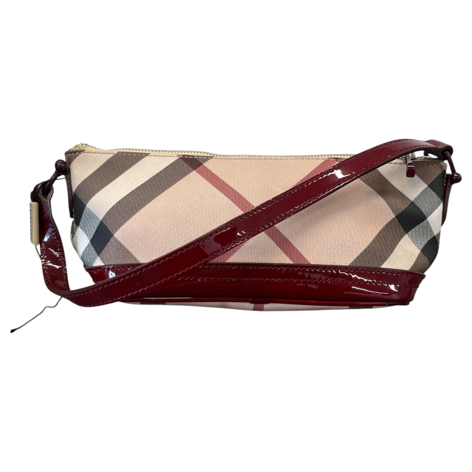 Women's Nova Check Pochette Handbag Red - Photo 1