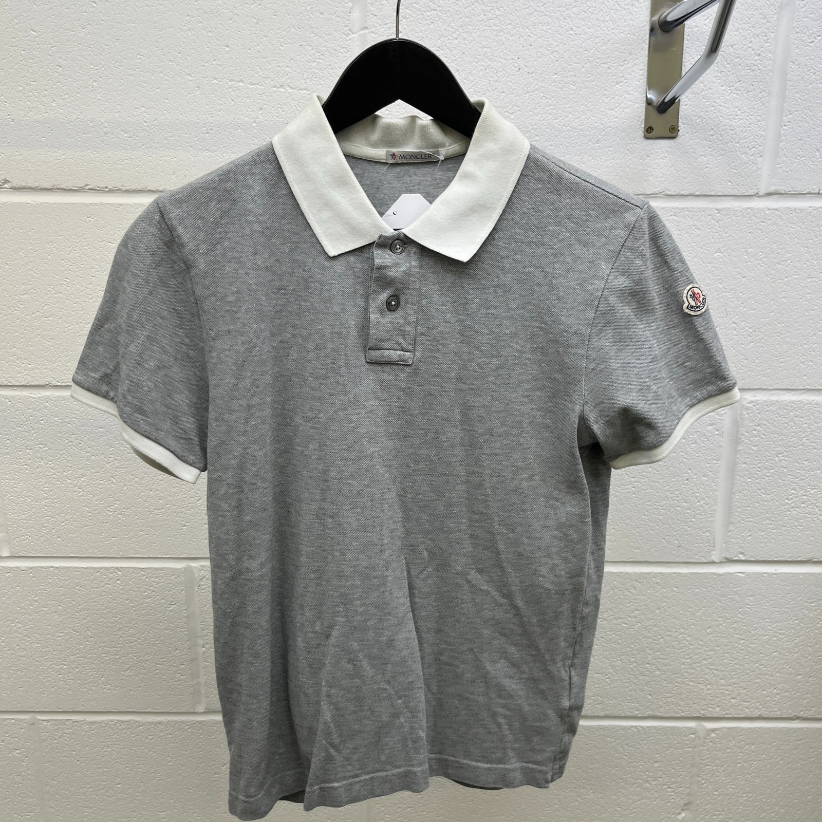 Men's Maglia Polo Shirt Grey Size S - Photo 9