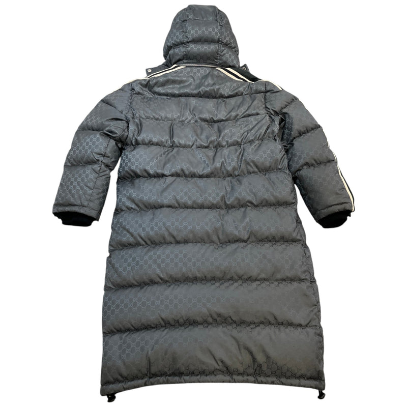 Men's Gg Jacquard Down Jacket Grey Size IT 44 / XS