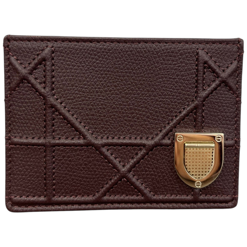 Men's Diorama Card Holder Brown