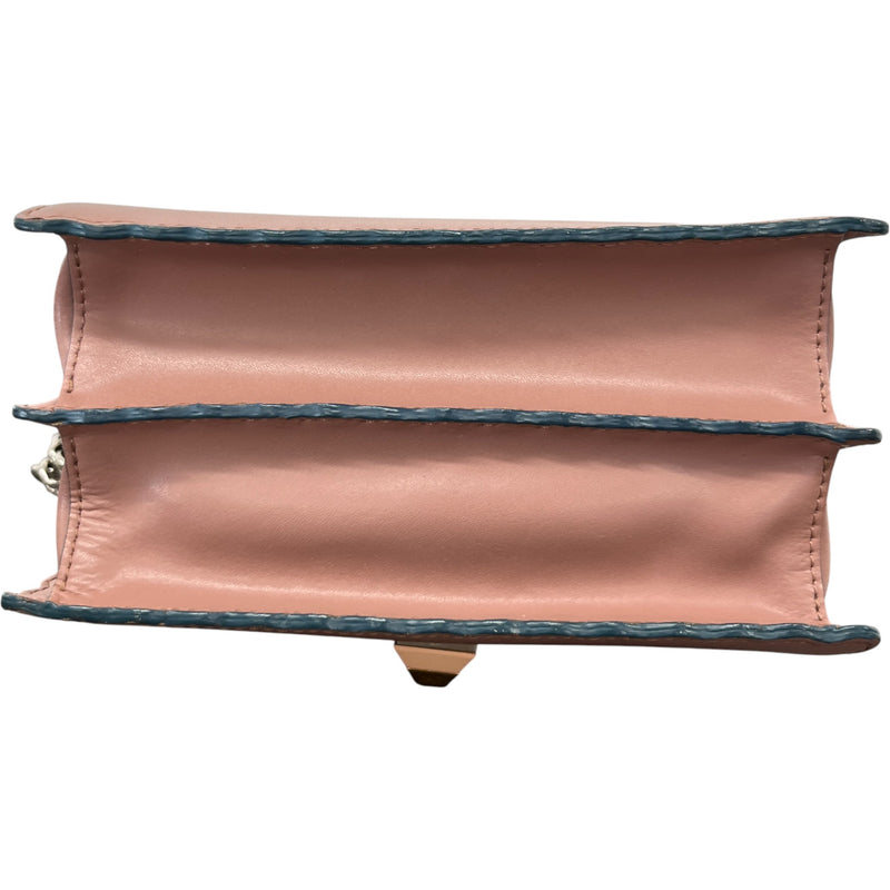 Women's Scalloped Studded Small Kan-I Bag Nude