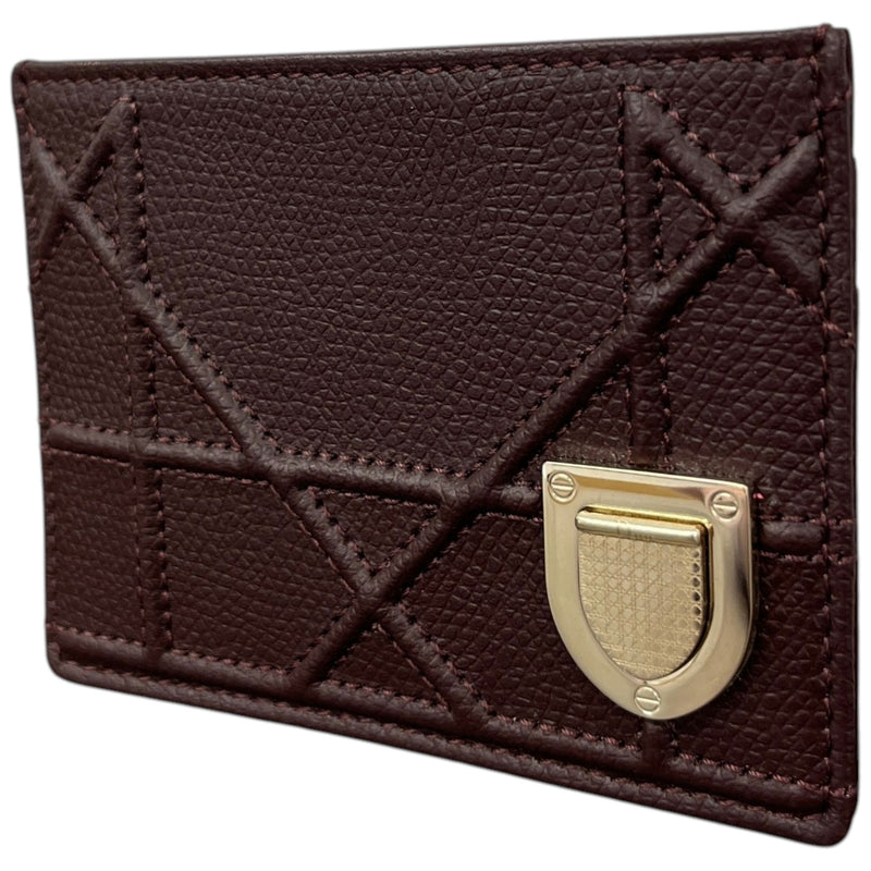 Men's Diorama Card Holder Brown