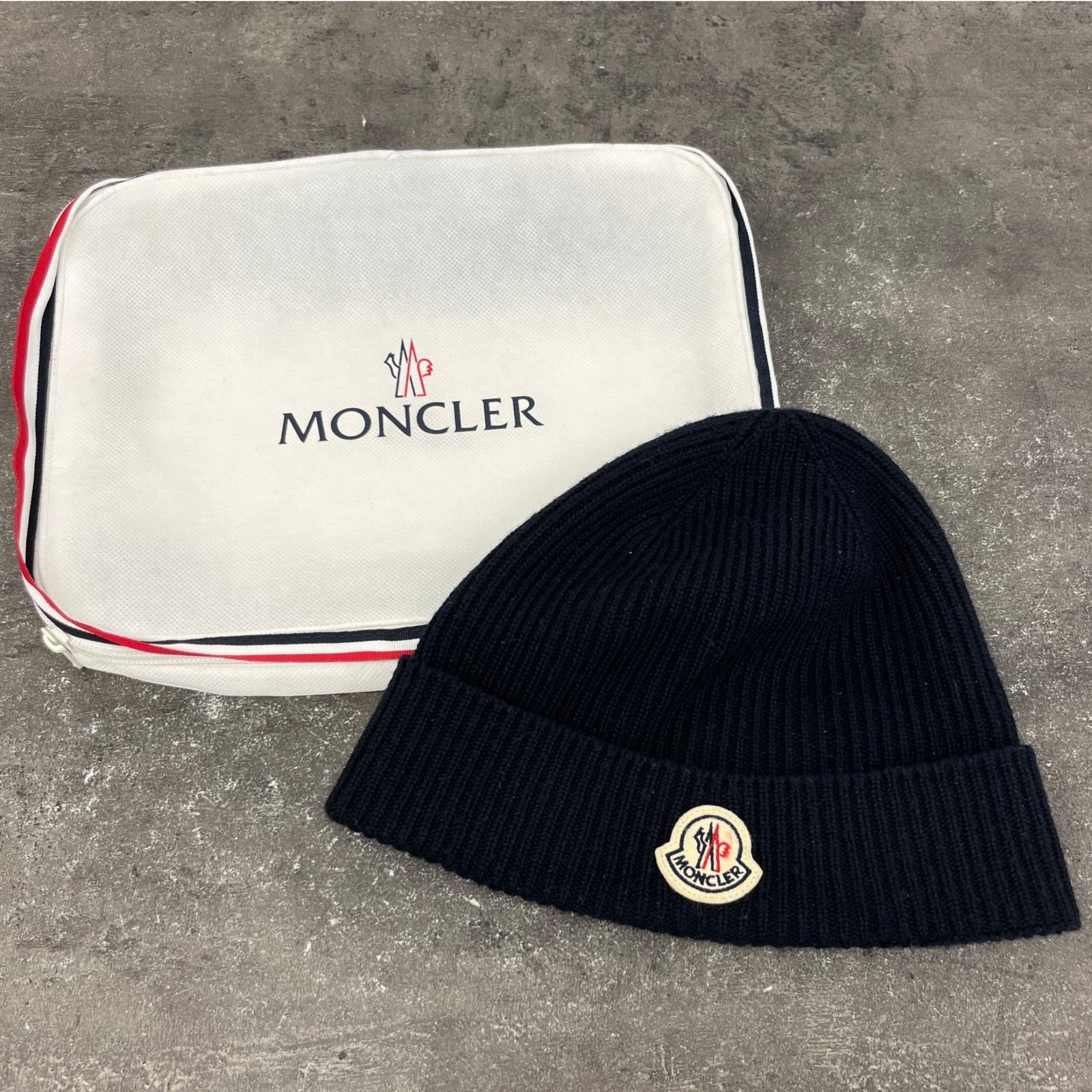 Men's Berretto Hat Navy - Photo 8