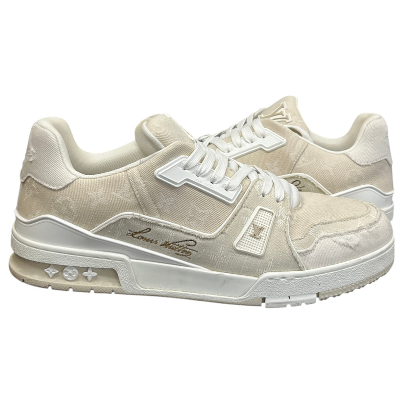 Men's LV Low Trainers White Size UK 10 / EU 44