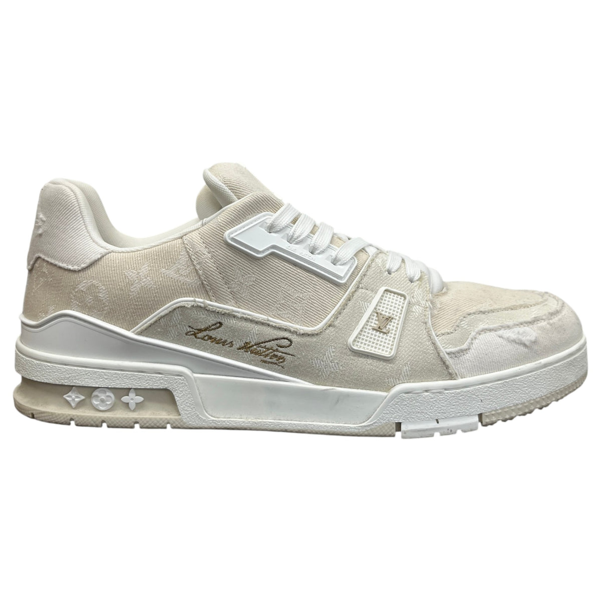 Men's LV Low Trainers White Size UK 10 / EU 44 - Photo 1