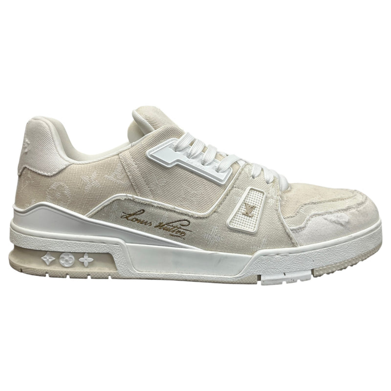 Men's LV Low Trainers White Size UK 10 / EU 44