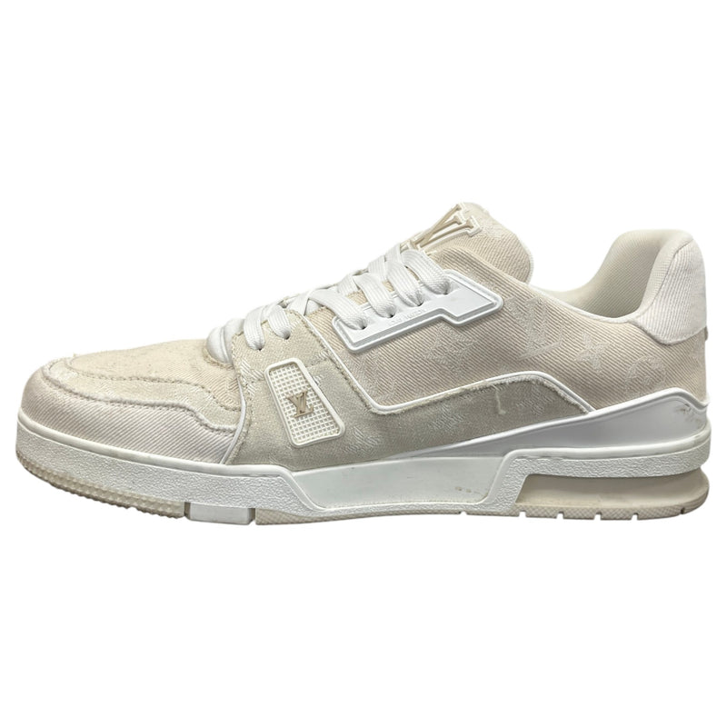 Men's LV Low Trainers White Size UK 10 / EU 44