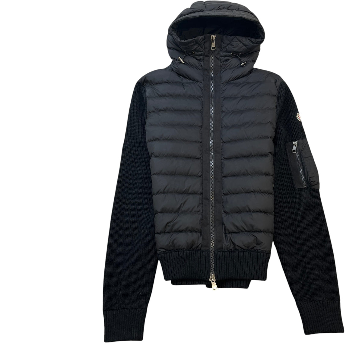 Men's Cardigan Tricot Jacket Black Size 3 / L - Photo 1