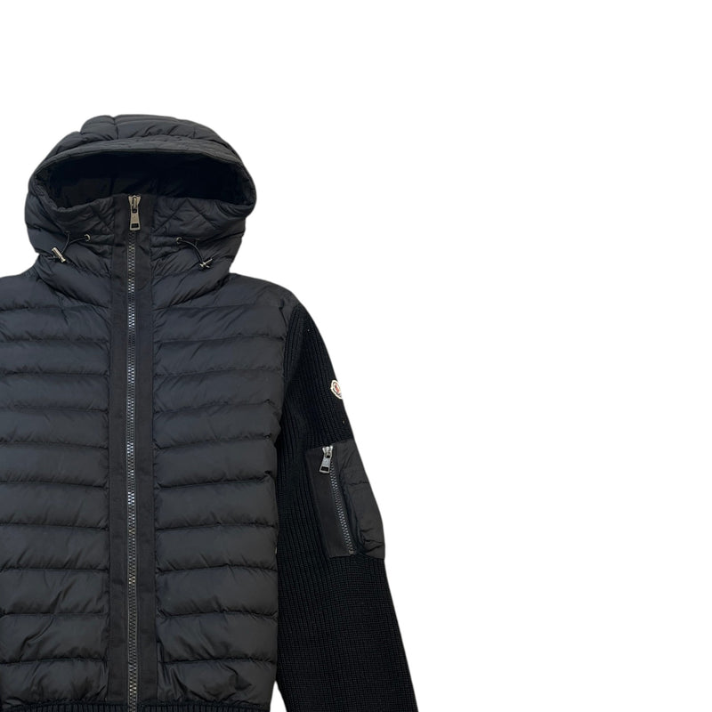 Men's Cardigan Tricot Jacket Black Size 3 / L
