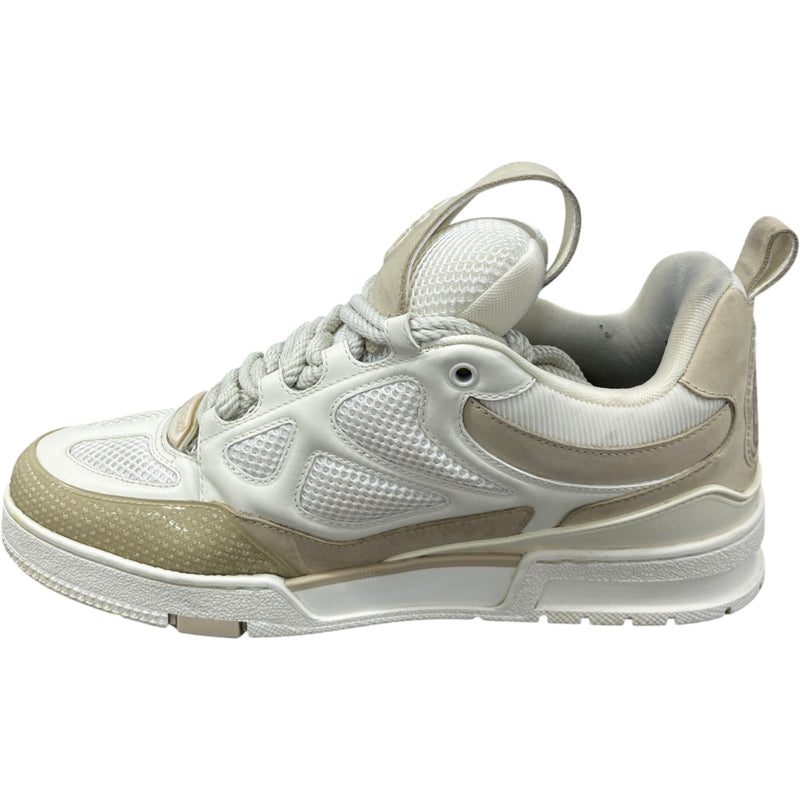 Men's Lv Skate Low Trainers Beige Size EU 42 / UK 8
