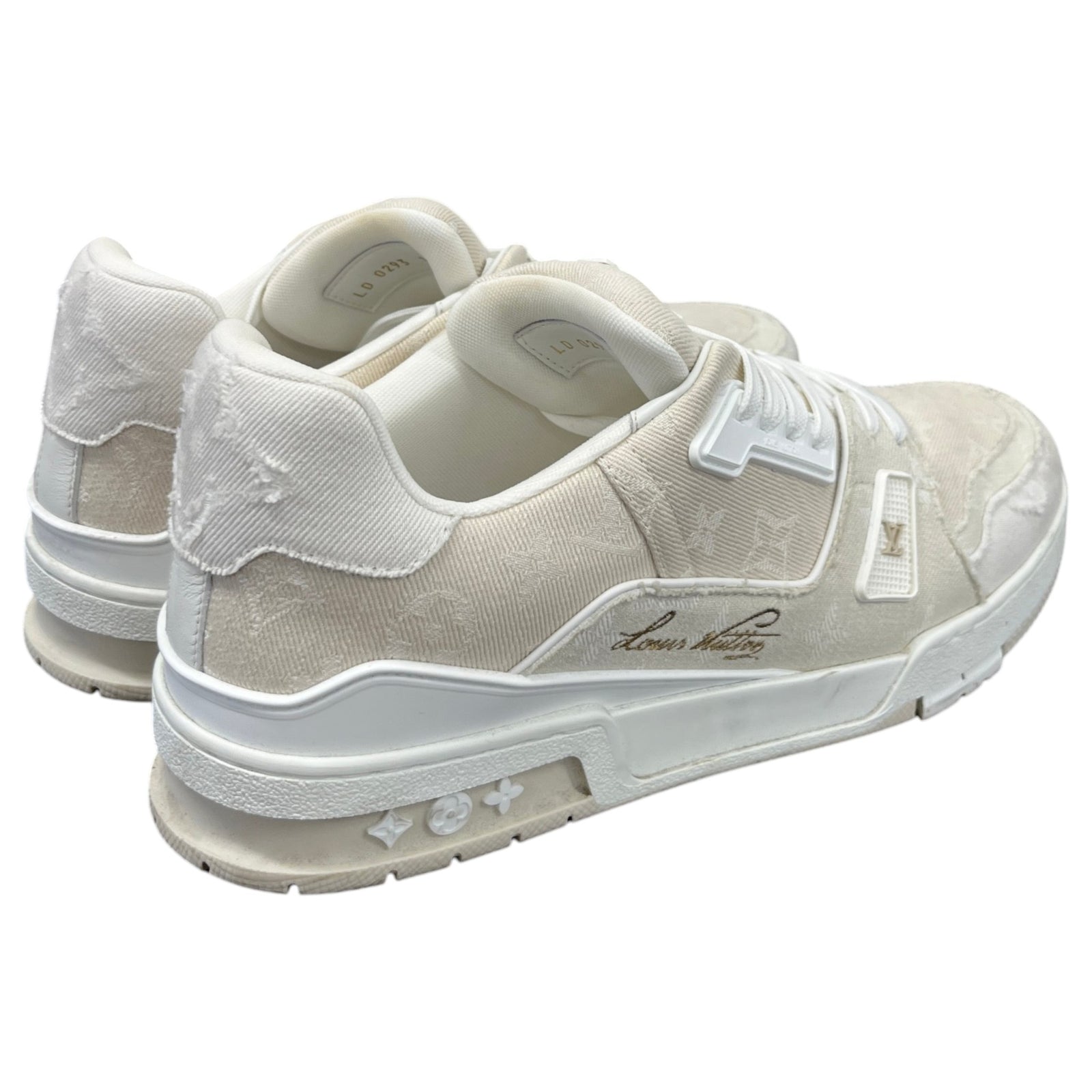 Men's LV Low Trainers White Size UK 10 / EU 44 - Photo 8