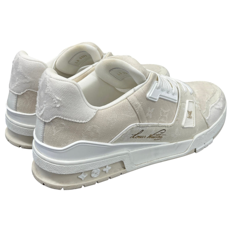Men's LV Low Trainers White Size UK 10 / EU 44