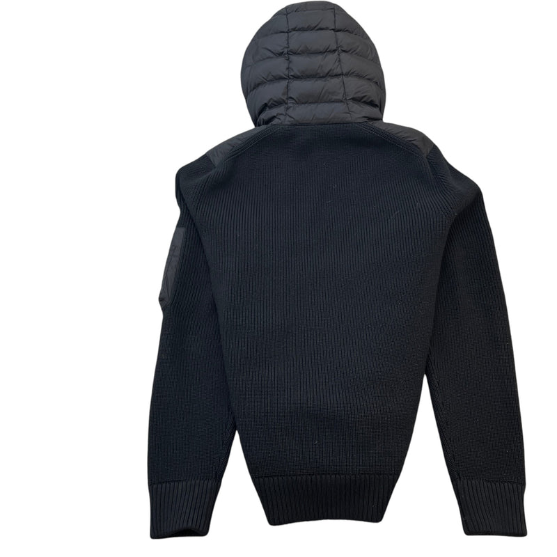 Men's Cardigan Tricot Jacket Black Size 3 / L