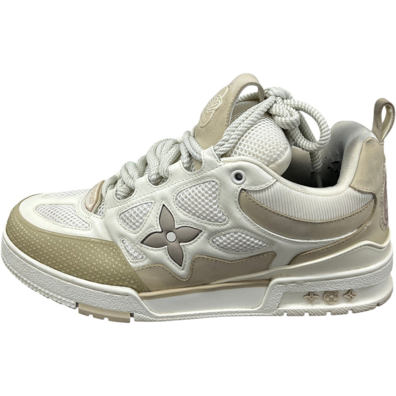 Men's Lv Skate Low Trainers Beige Size EU 42 / UK 8