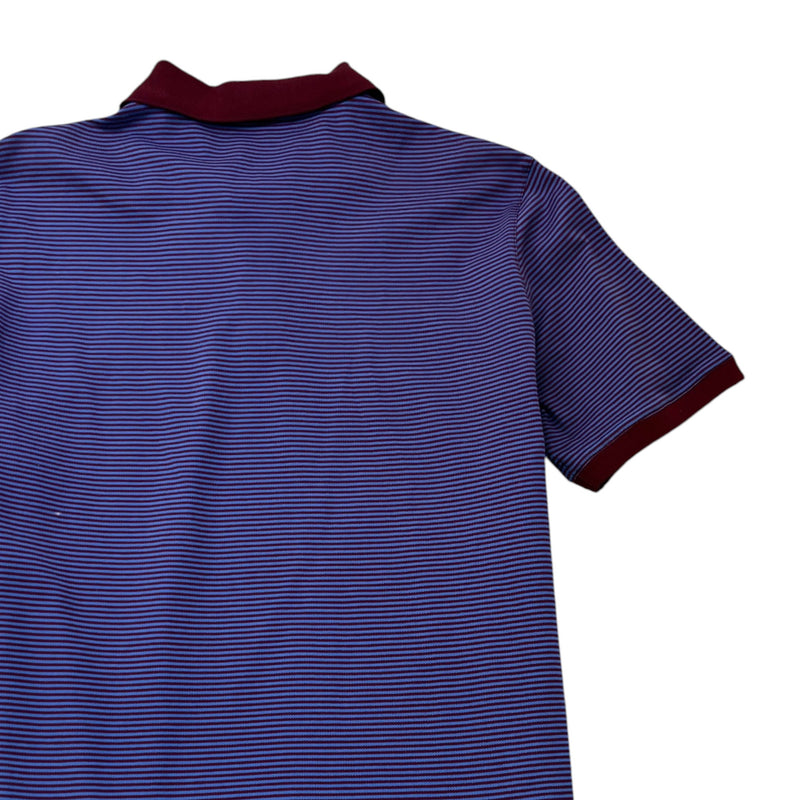 Men's Fil A Fil Striped Polo Shirt Multi-Coloured Size XL