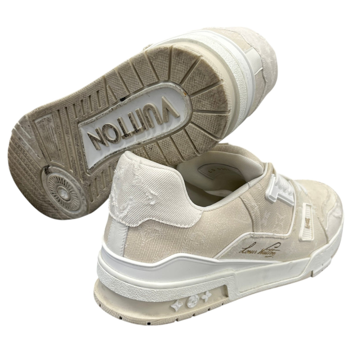 Men's LV Low Trainers White Size UK 10 / EU 44 - Photo 10