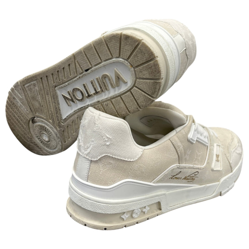 Men's LV Low Trainers White Size UK 10 / EU 44